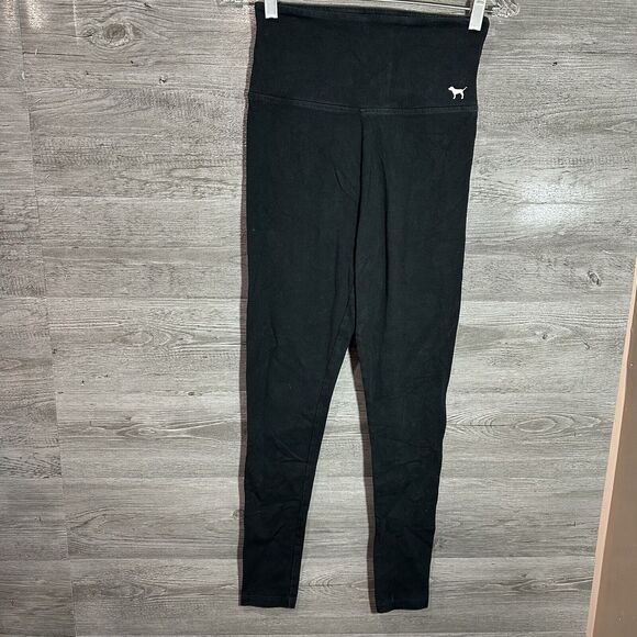 7 Pairs Victorias Secret Pink Leggings Yoga Pants Black Size Small - Picture 10 of 16